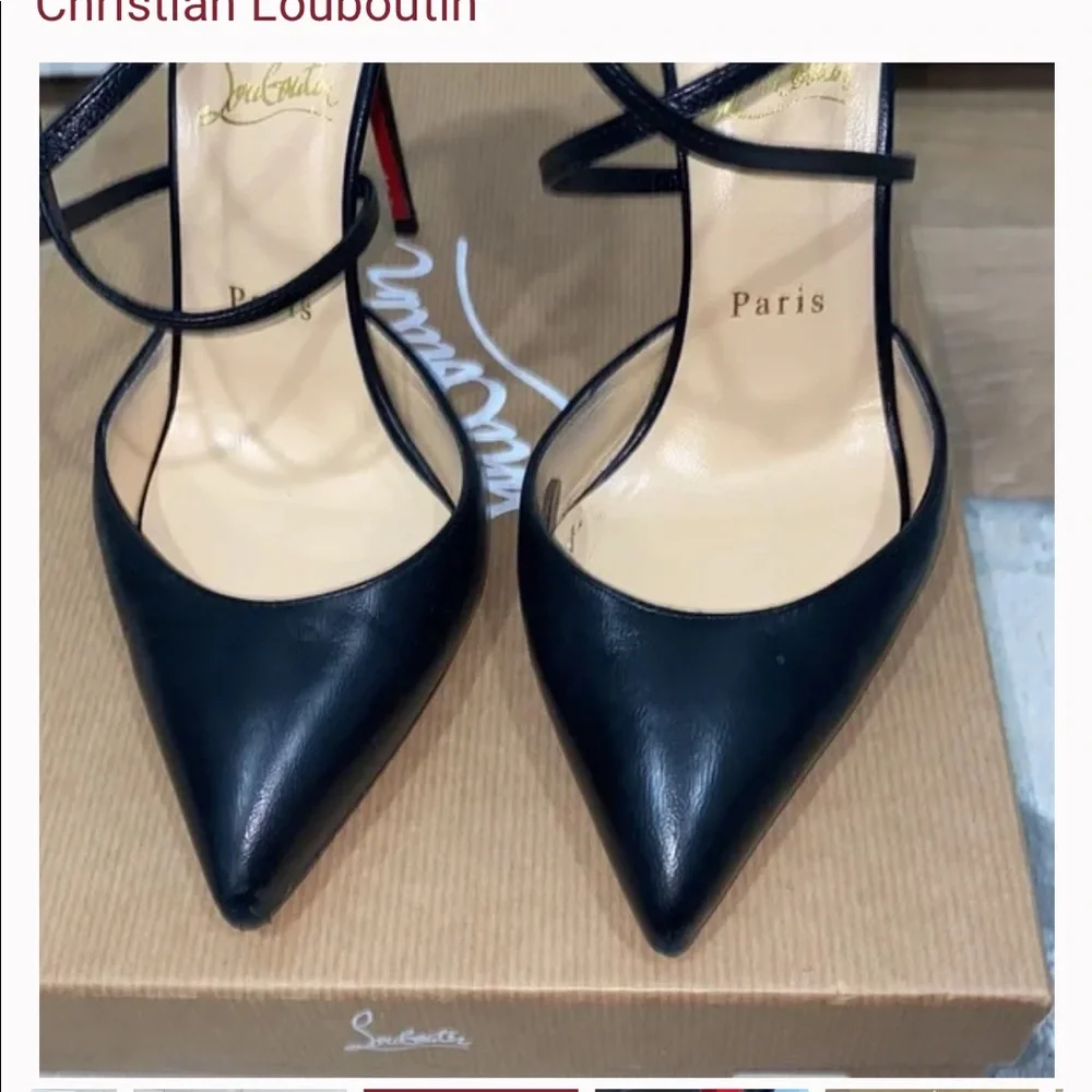 Christian louboitin Suzanne Heel size 8.5 120 mm - Picture 3 of 9
